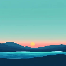 Peaceful Evening Landscape