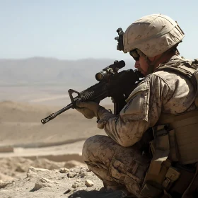 Warrior in the Desert