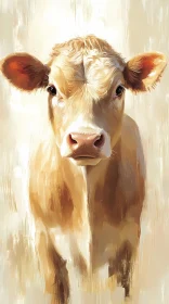 Close-Up Cow Art