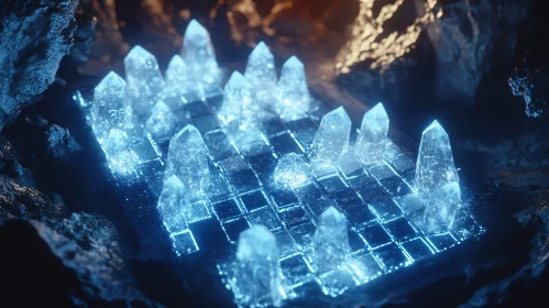 Abstract Crystal Formation on Grid