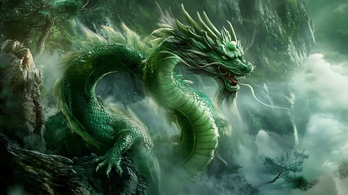 Emerald Serpent of the Peaks