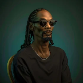 Stylish Portrait of Snoop Dogg