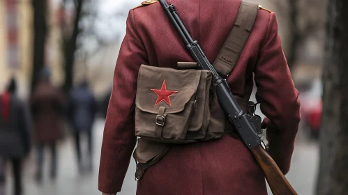 Military Uniform with Red Star