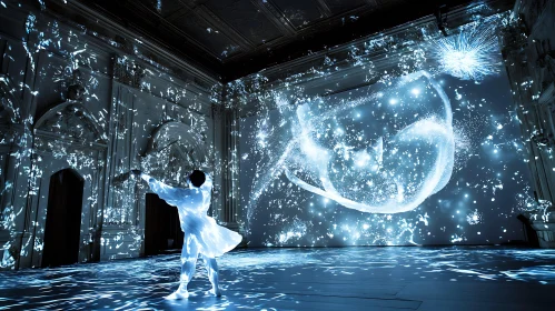 Blue Light Immersive Art Experience