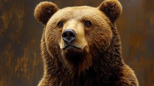 Wild Bear Close-Up Image