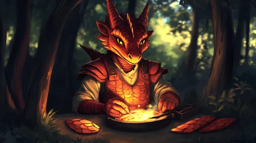 Forest Feast: A Dragon's Culinary Adventure