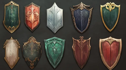 Ten Unique Medieval Shield Designs