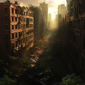 Overgrown Ruins: A City Reclaimed by Nature