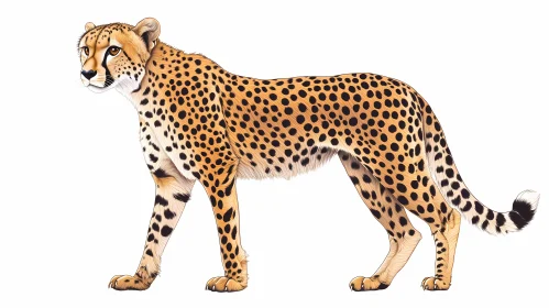 Cheetah Illustration