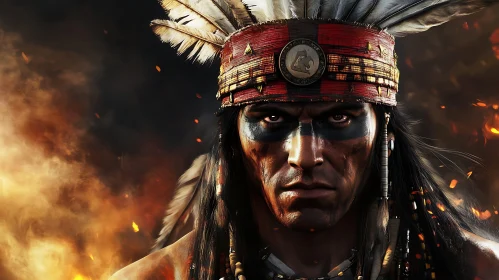 Warrior's Gaze: A Native American Portrait