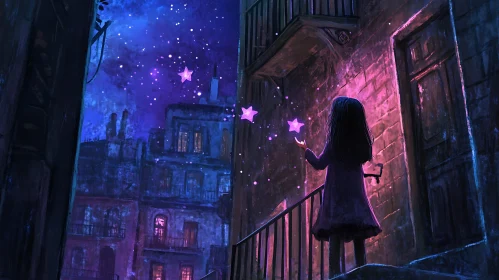 Reaching for Stars in the City Night