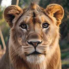 Close-up of a Lion