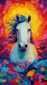 Vivid Horse Art