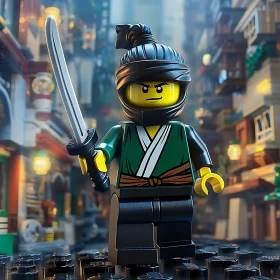 Lego Ninja with Sword