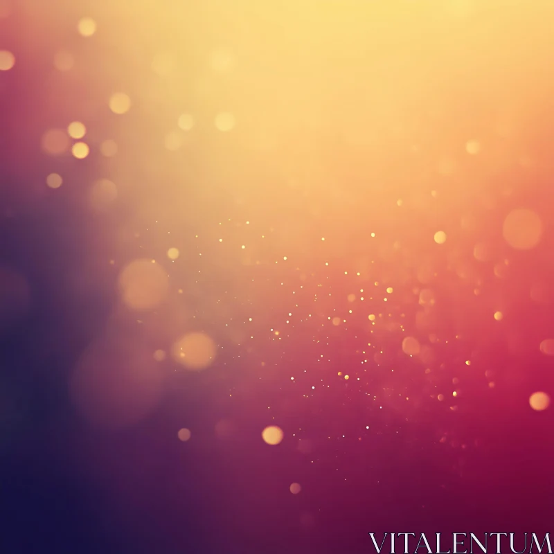 AI ART Blurred Abstract Background with Bokeh Effects