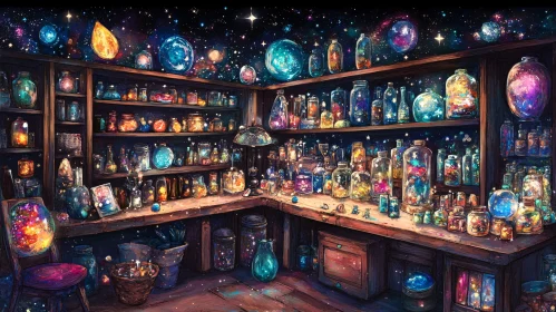 Magical Space Jars Room