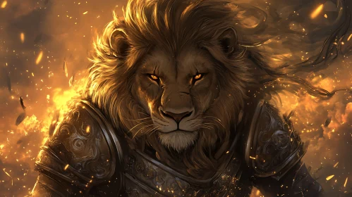 Lion in Armor