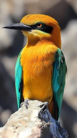 Colorful Bird Display