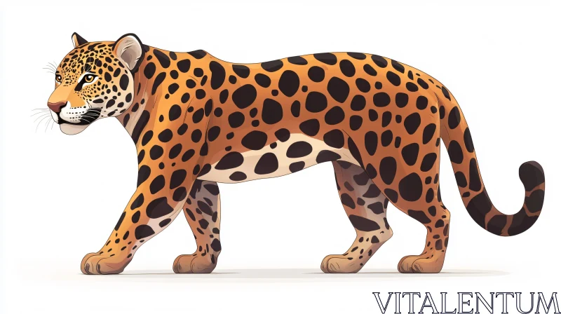 Leopard Artwork AI Image