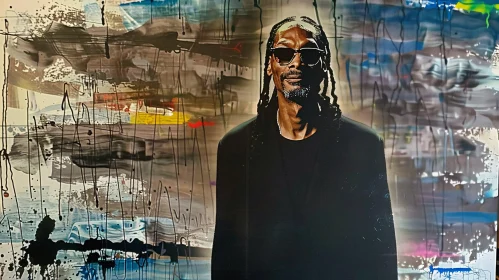 Snoop Dogg Art Portrait