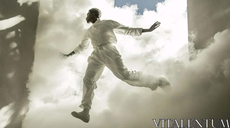 Cloud Jumper Fashion AI Image