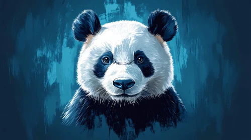Panda Illustration Art