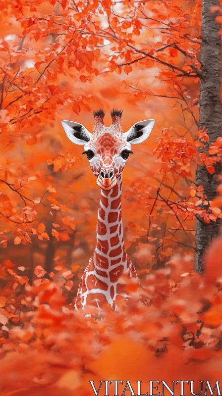 Wildlife Harmony with Autumn AI Image