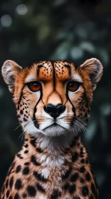 Intense Gaze of a Cheetah