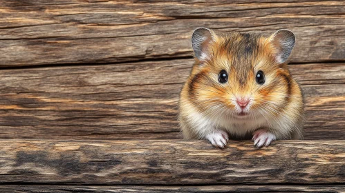 Cute Hamster Portrait