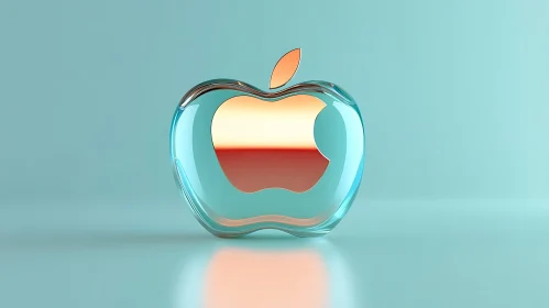 Translucent Apple Icon Art