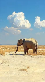 Majestic Elephant in the Wild