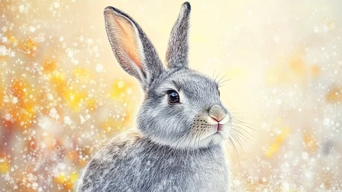 Adorable Fluffy Rabbit
