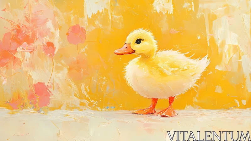 AI ART Charming Duckling Art