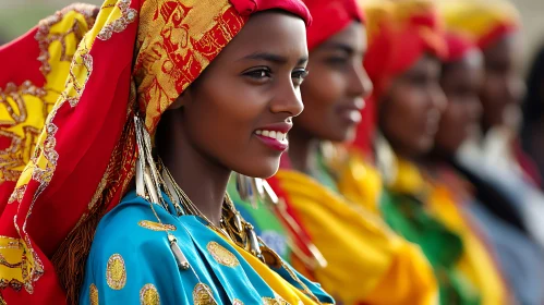 Colorful Traditional Clothing