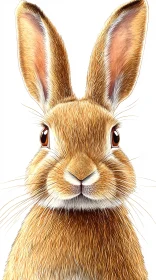 Expressive Rabbit Drawing
