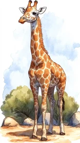 Giraffe Artwork