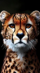 Wildlife Portrait of a Cheetah