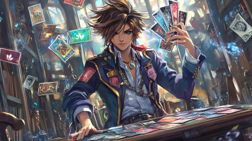 Enchanting Anime Card Game Portrait