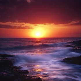 Seascape at Sunset