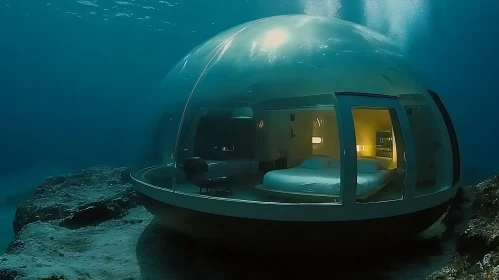 Luxury Underwater Accommodation in Dome Design