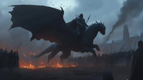 Dragon Rider in War