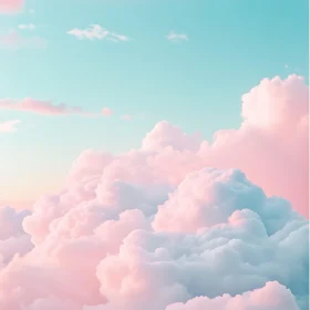 Ethereal Pastel Cloudscape