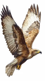 Eagle Soaring Overhead