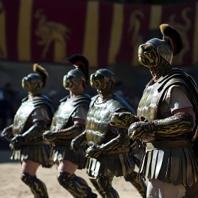 Ancient Roman Turtle Warriors