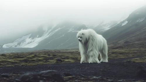 Ghostly Bear in the Highlands