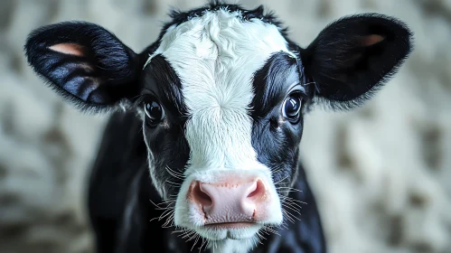 Young Cow Close-Up