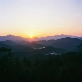 Mountains at Dusk