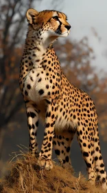 Regal Cheetah on Mound