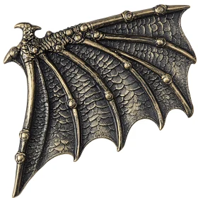 Ornate Dragon Wing Replica Close-Up