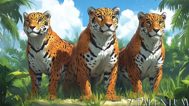 Jungle Jaguars AI Image